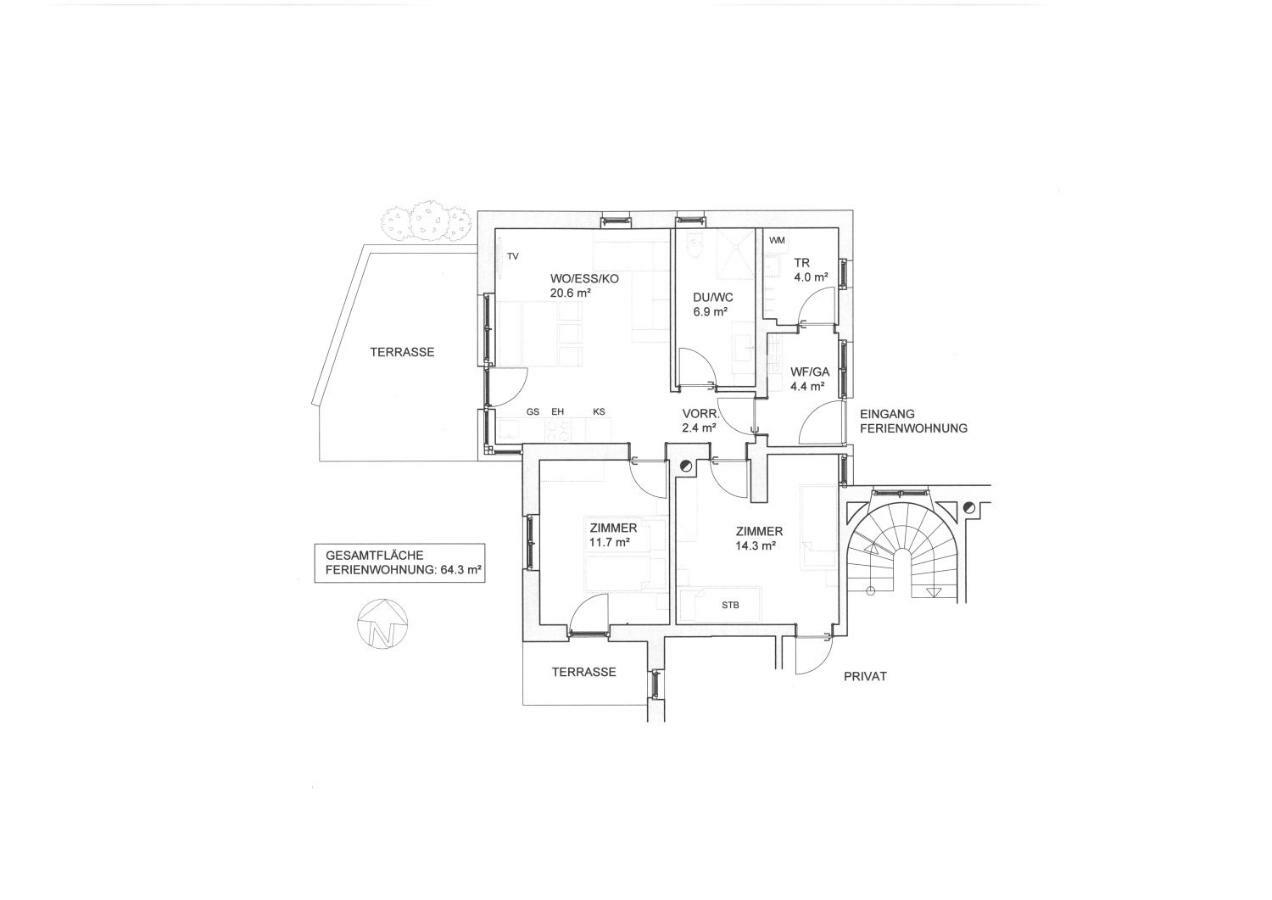 Ferienwohnung Daerflihof บาร์โธโลเมแบร์ก ภายนอก รูปภาพ